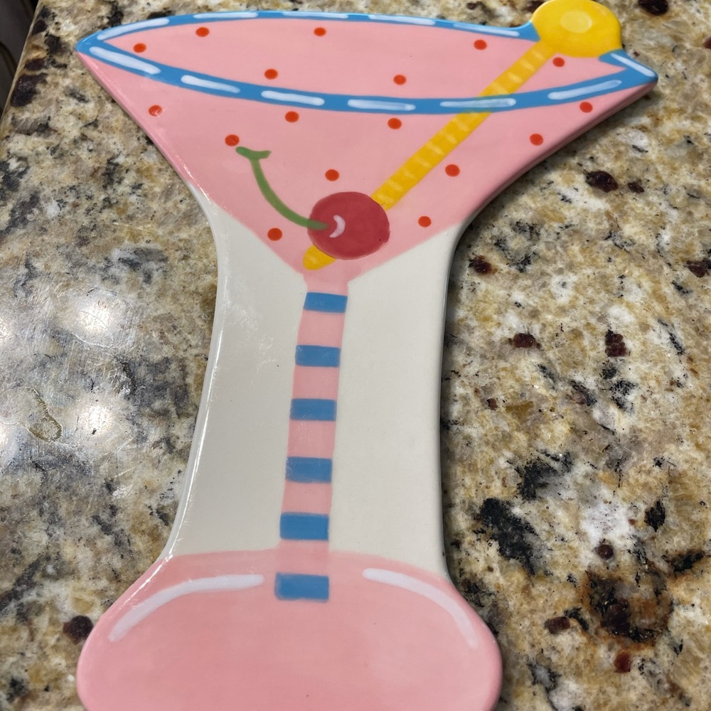 Coton colors pink martini glass